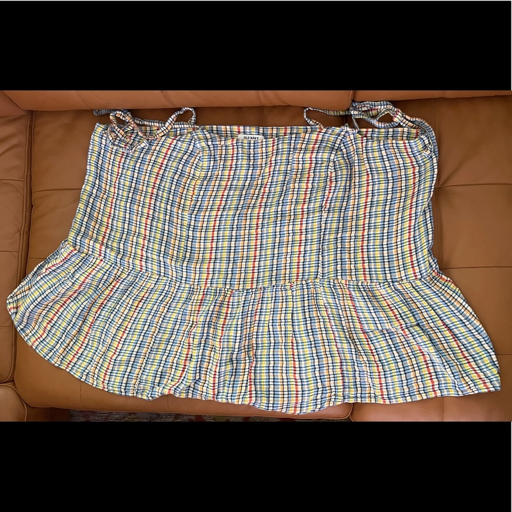 Tie Strap Waist-Defined Swing Cami - 4X Plus